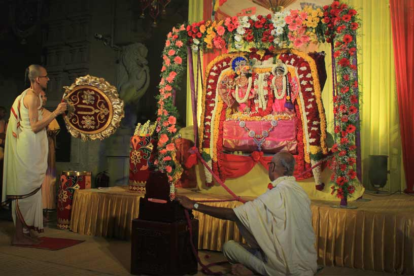 Worship of Sri Sri Radha Krishnachandra