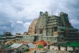 sri radha krishna temple construction