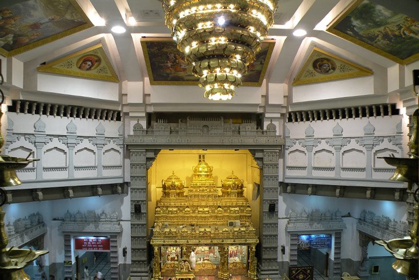 ISKCON Bangalore main Temple Hall