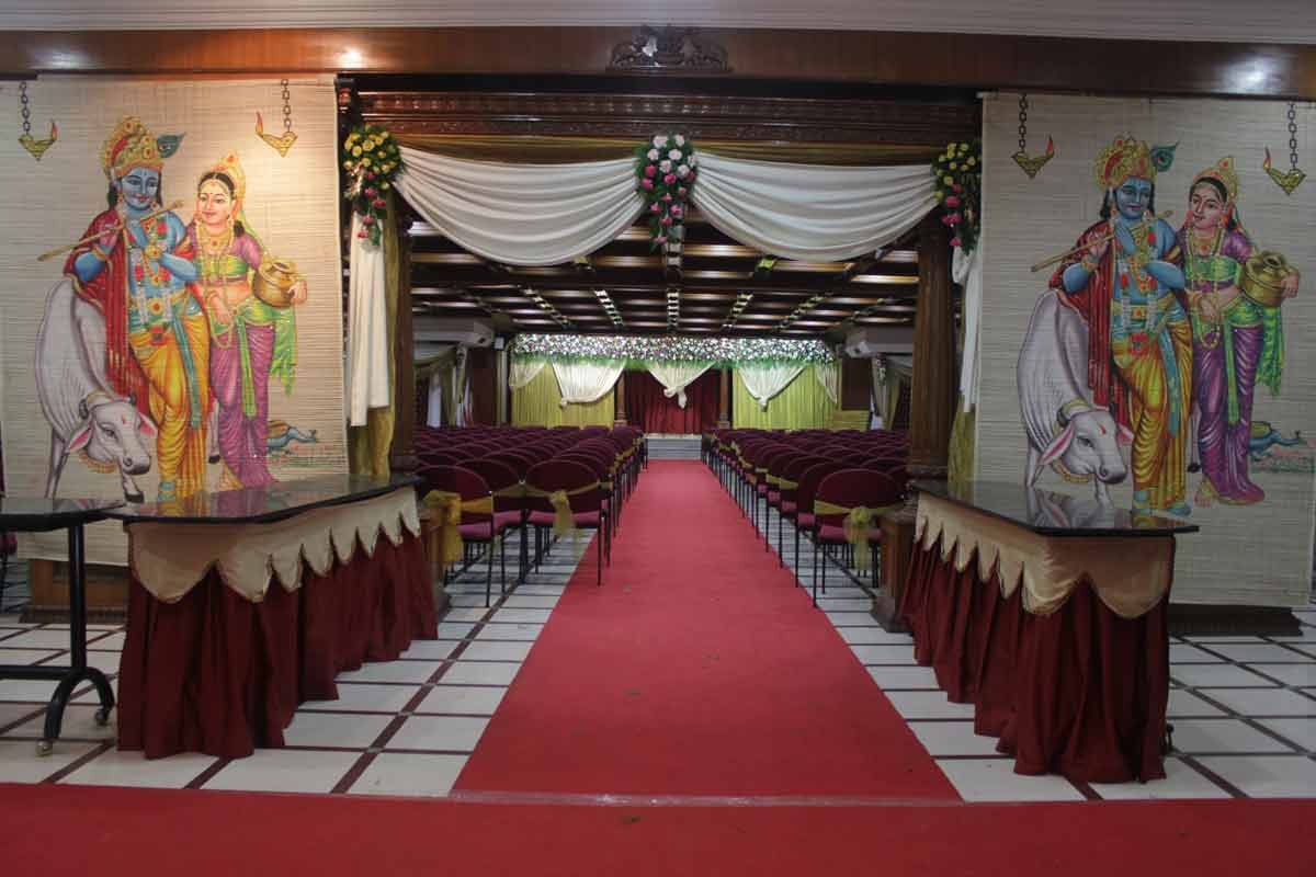 Dwarakapuri hall entrance