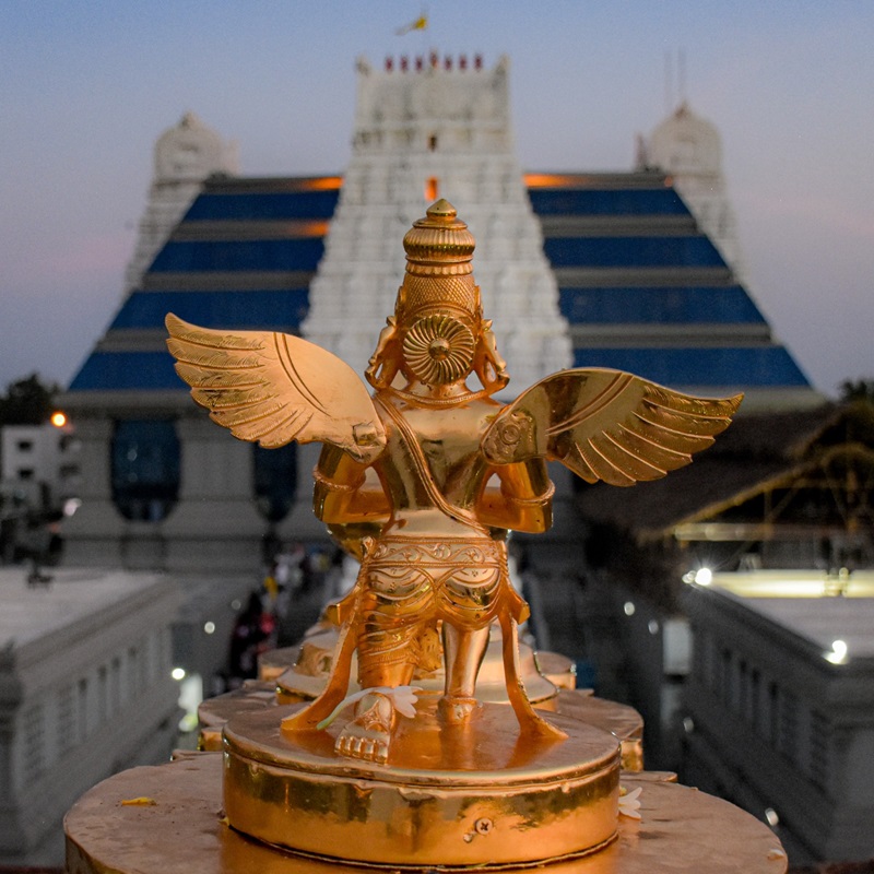 Dhvaja Stambha (Garuda Stambha) Punar Pratishthapana Ceremony - ISKCON ...