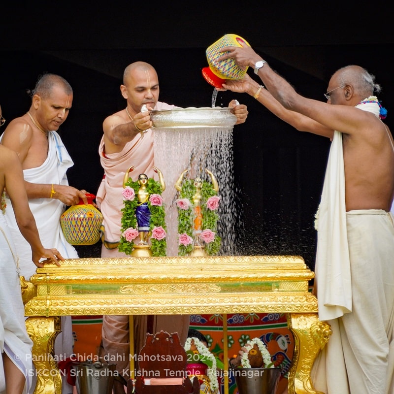 Celebration Of Panihati Mahotsava 2024 ISKCON Bangalore   Panihati 1 