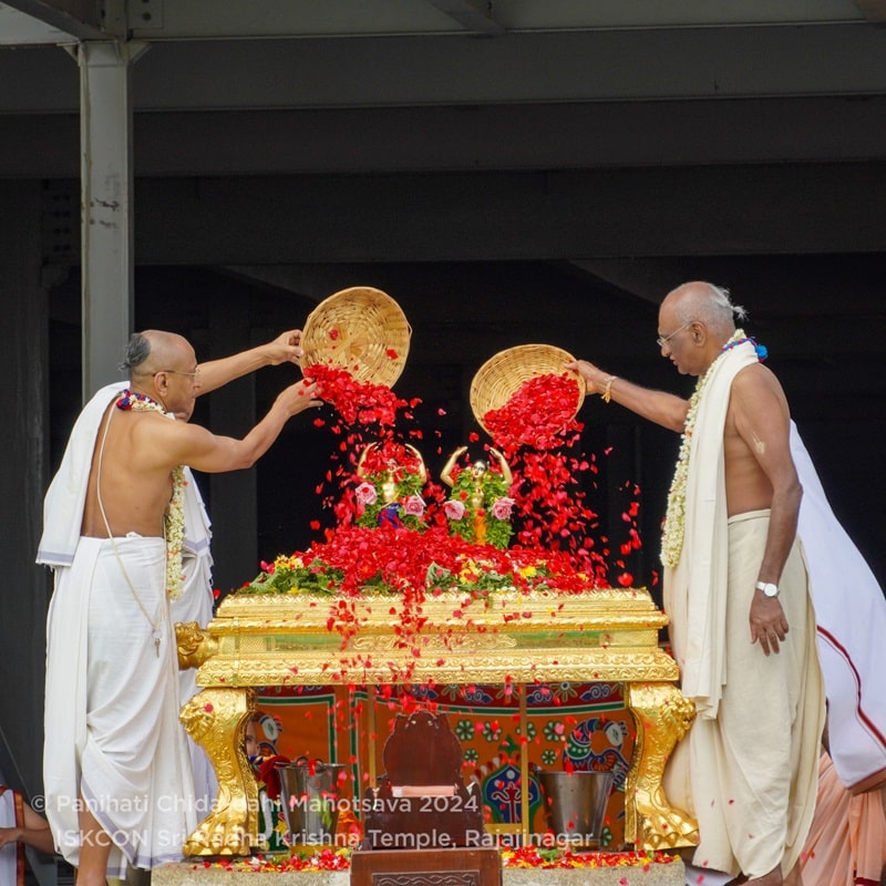 Celebration Of Panihati Mahotsava 2024 ISKCON Bangalore   Panihati 2 